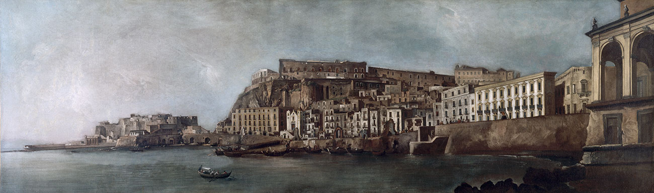 Vue de Santa Lucia à Naples, 1810 © A. Guillard