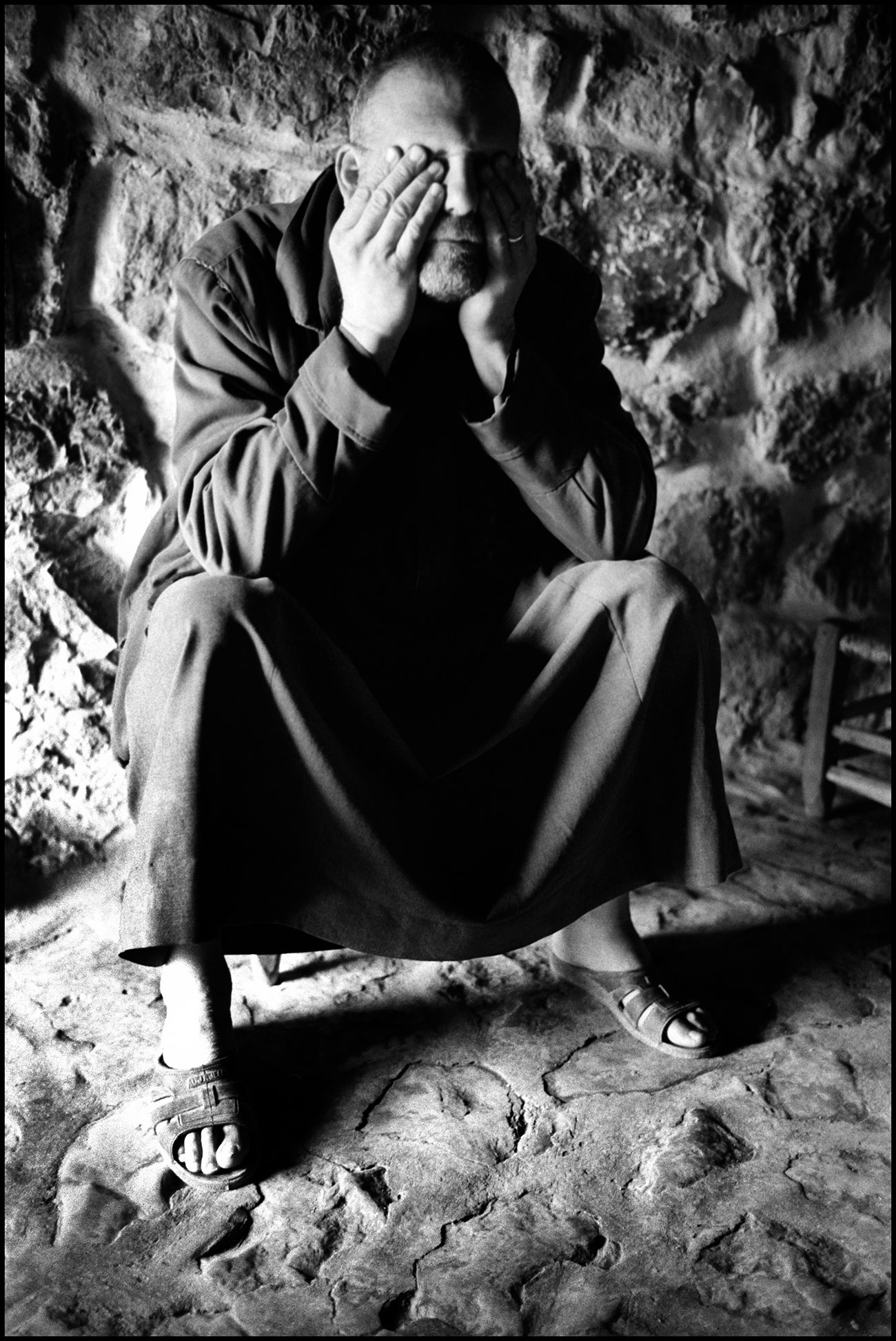 Paolo Dall’Oglio, Ivo Saglietti, Mar Mûsa, Syrie, 2004 © Ivo Saglietti Zeitenspiegel Agentur