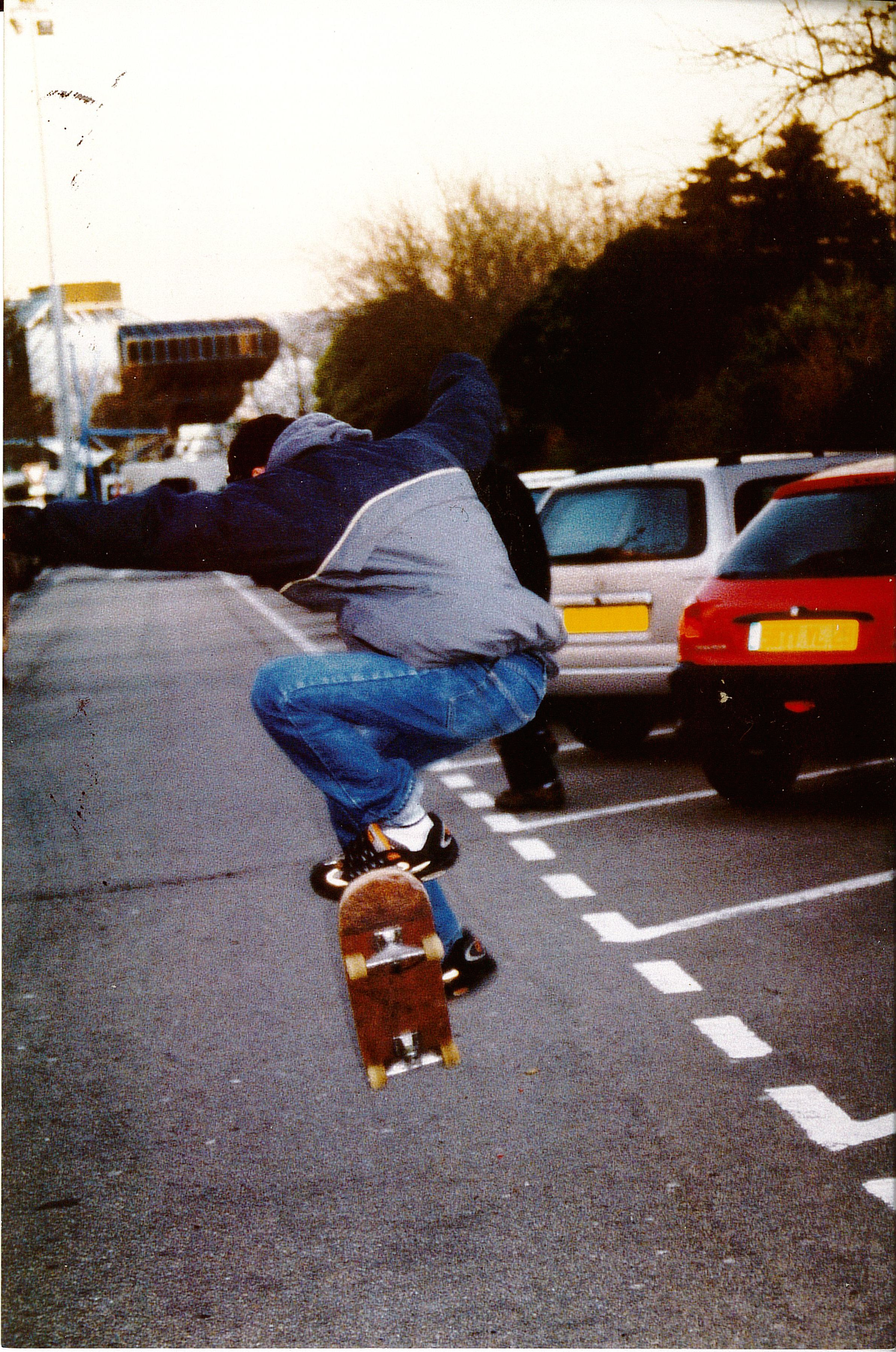 Claire Calogirou, Photographie d’un skateur à Brest, Janvier 2000, Mucem