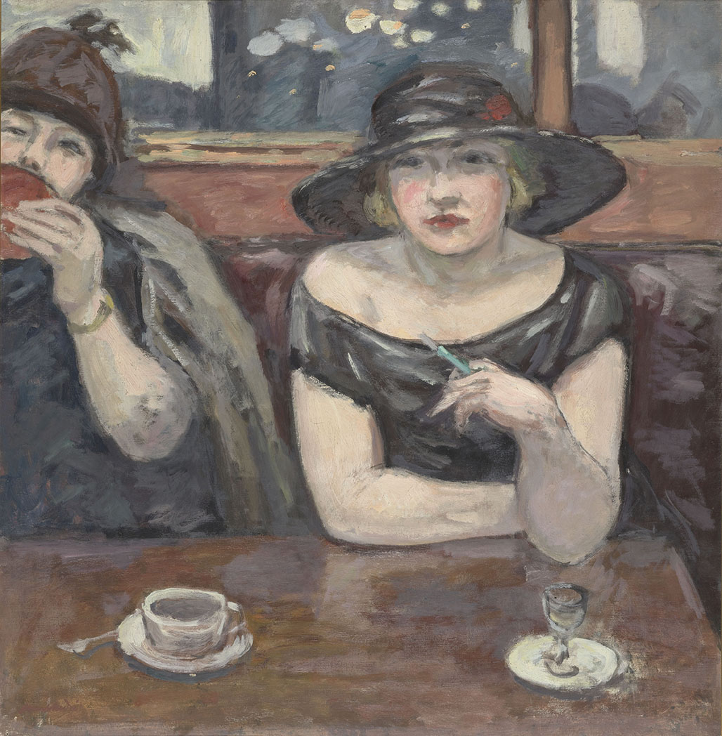 Albert André, Les dames du café wepler, Orsay © RMN Grand Palais Adagp