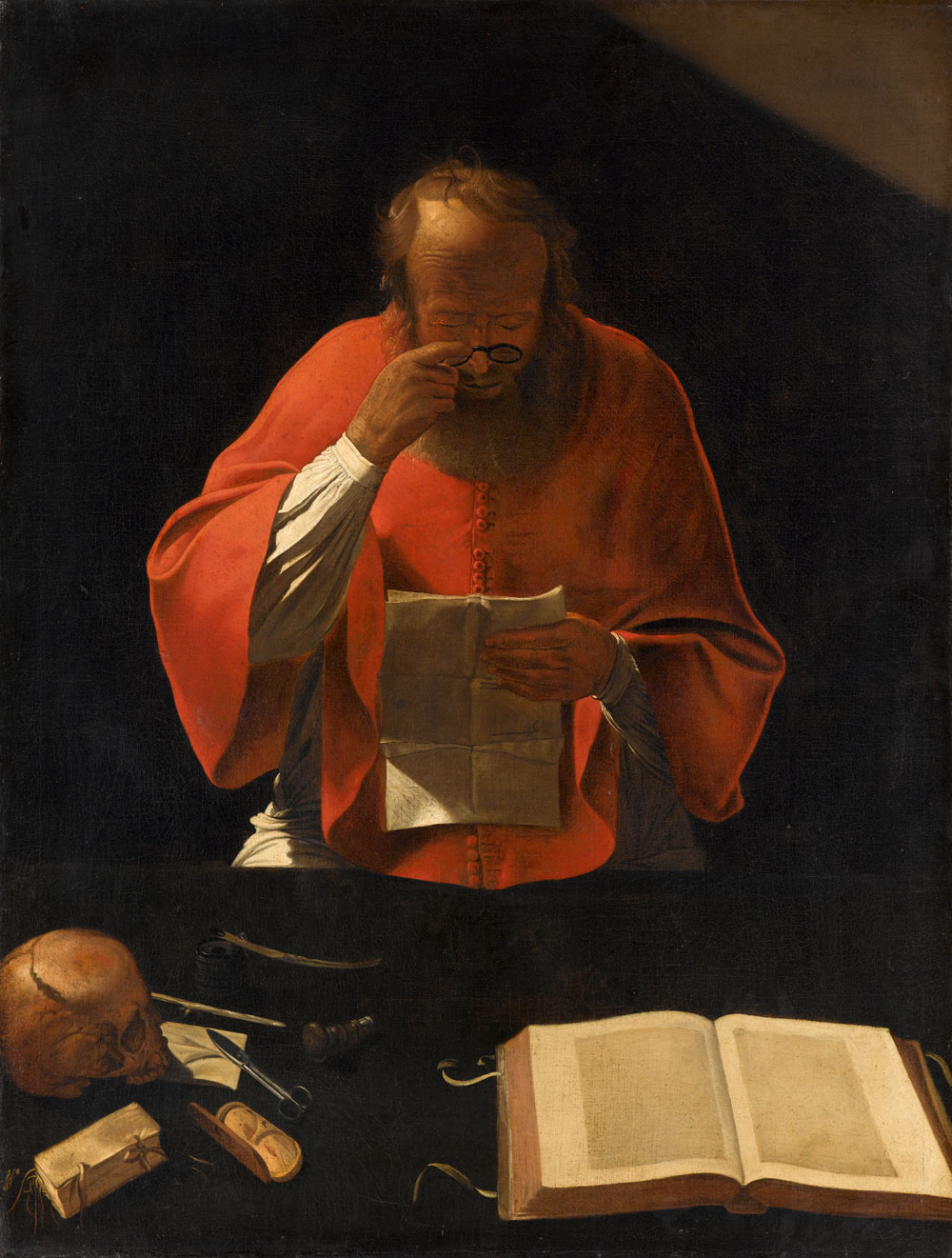 Georges de La Tour, Saint Jérôme lisant, XVIIe siècle