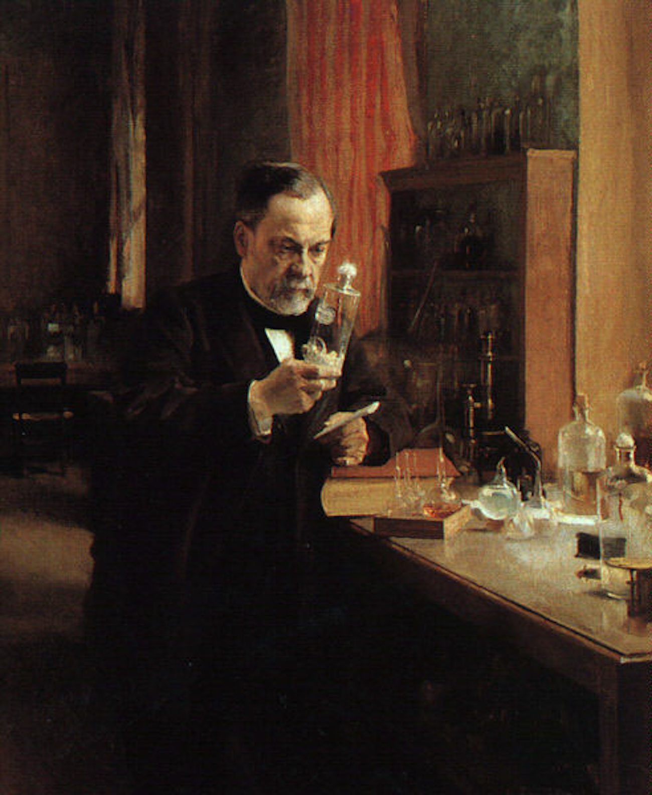 Albert Edelfelt, Portrait of Louis Pasteur, 1885