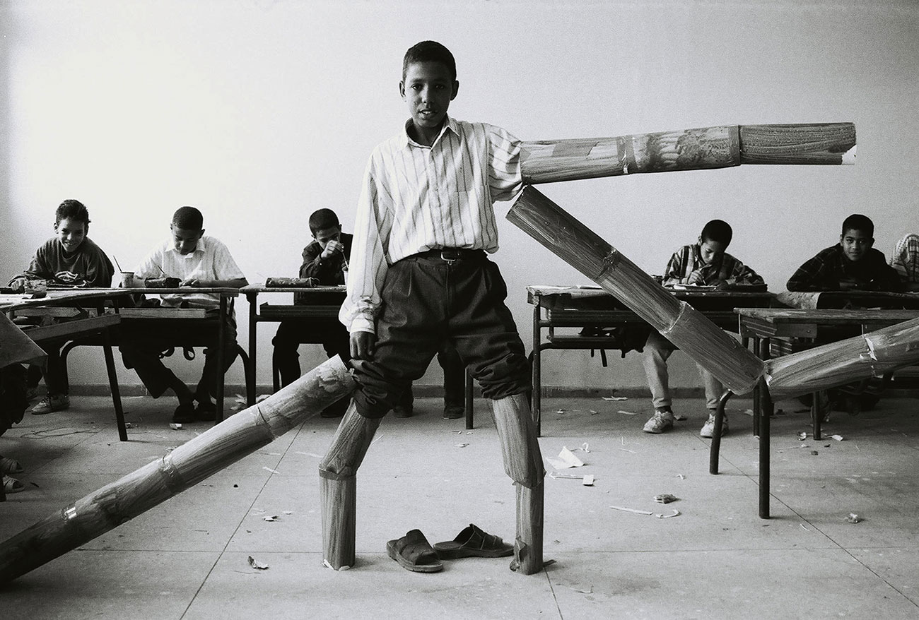 Hicham Benohoud, sans titre, Série la salle de classe, 1994-2012 © Hicham Benohoud Courtesy galerie vu