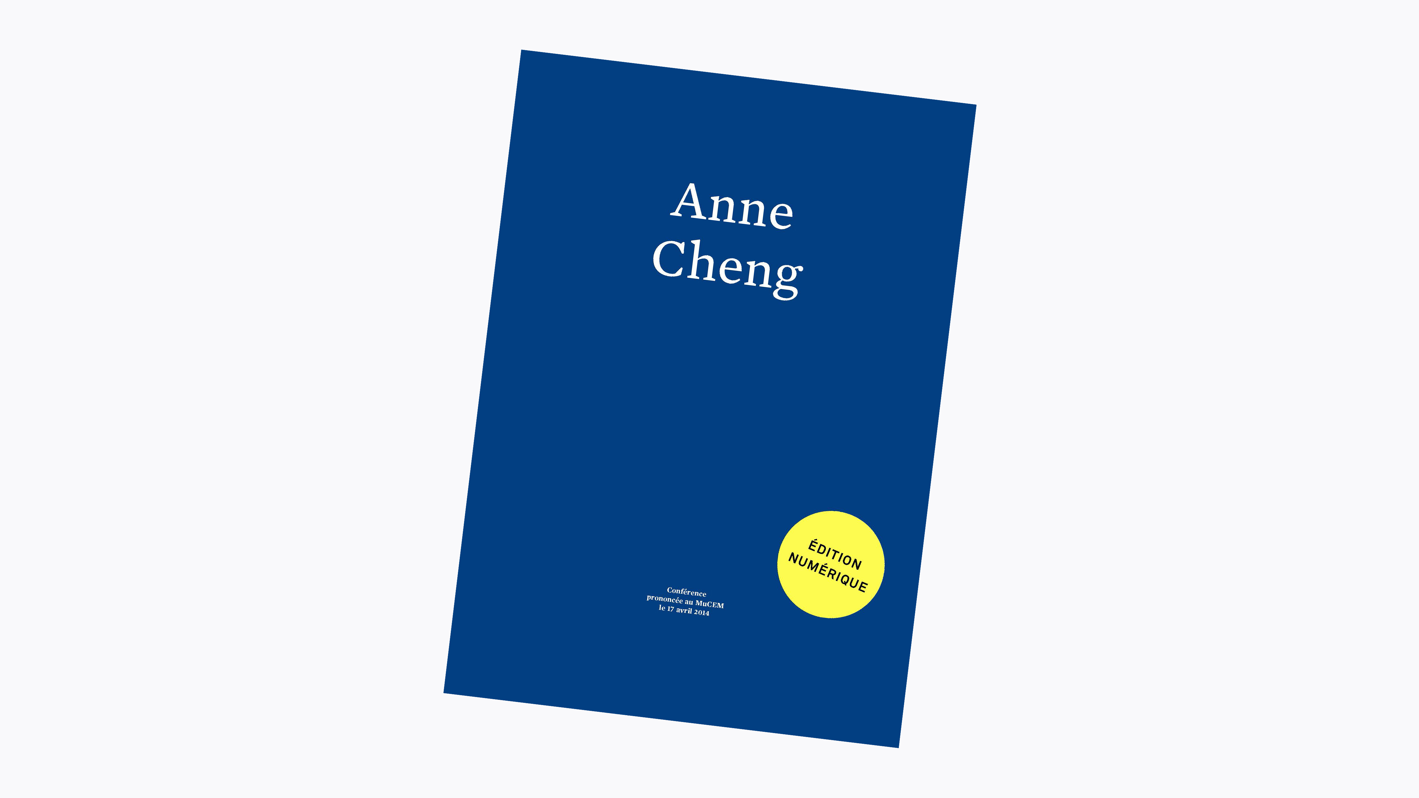 couverture - Anne Cheng