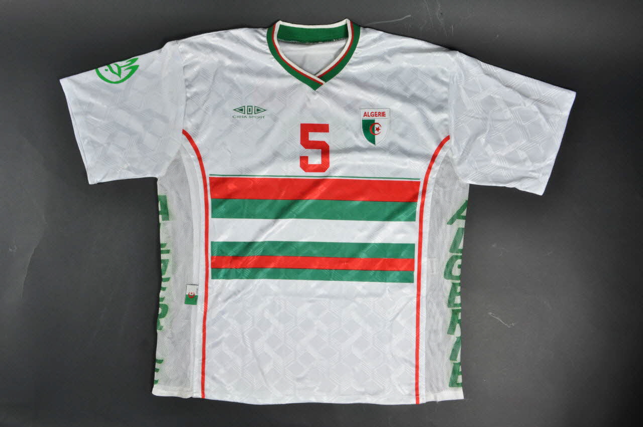 Maillot de l’équipe nationale de football d’Algérie, Mucem
