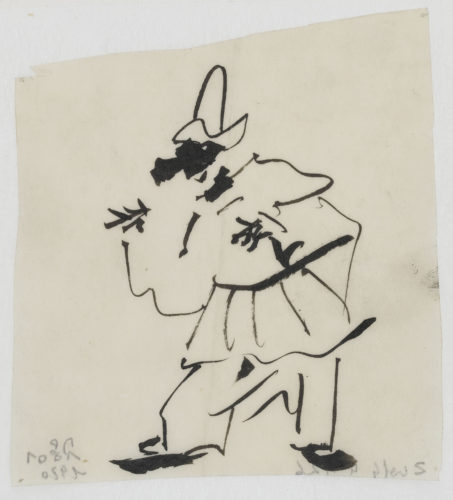 Pablo Picasso Etude pour le ballet Pulcinella 1920 © Succession Picasso 2018 ph RMN-Grand Palais (Musée national Picasso-Paris) T le Mage