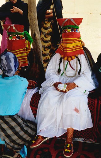 Costume de mariée marocaine © Mucem