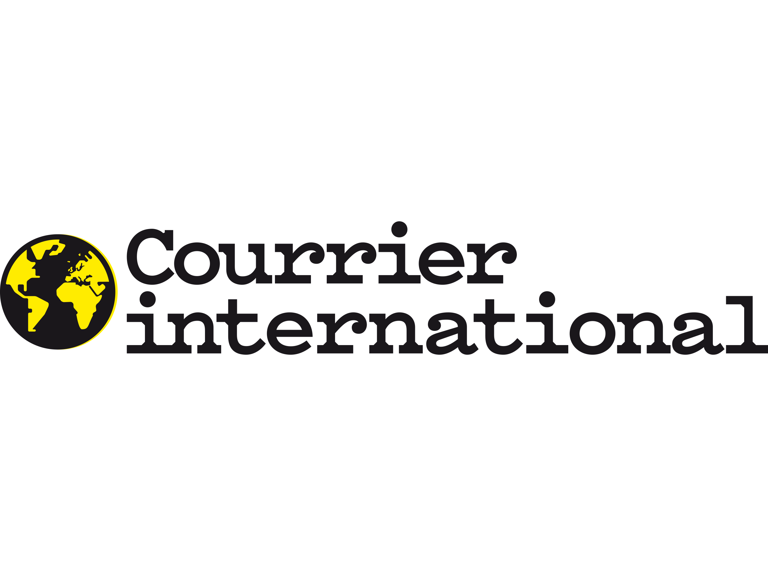 Logo courrier international 