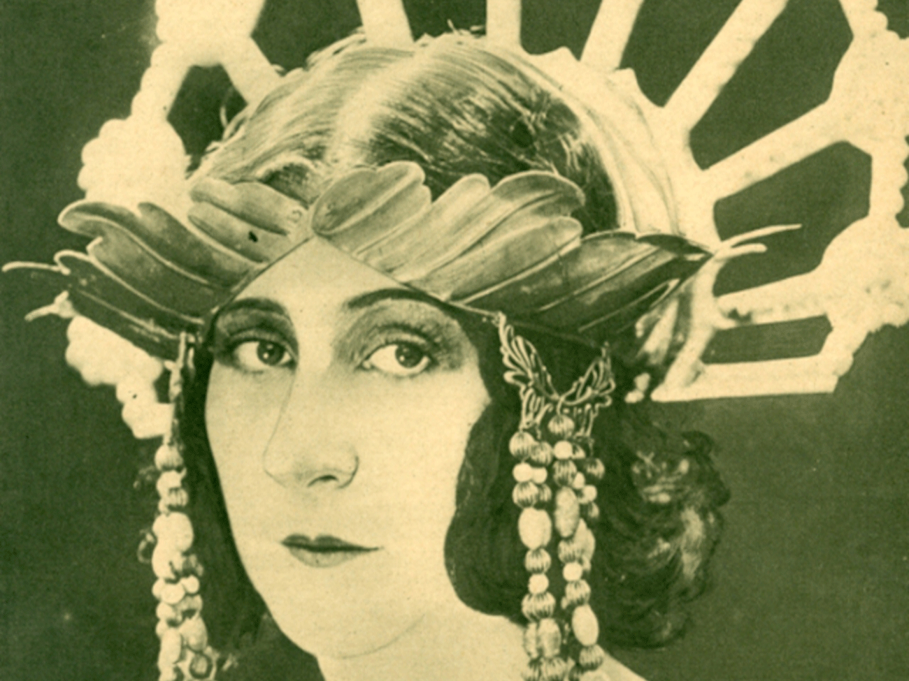 Salammbô, un film de Pierre Marodon, 1925. Production, Établissements Louis Aubert. © Gaumont