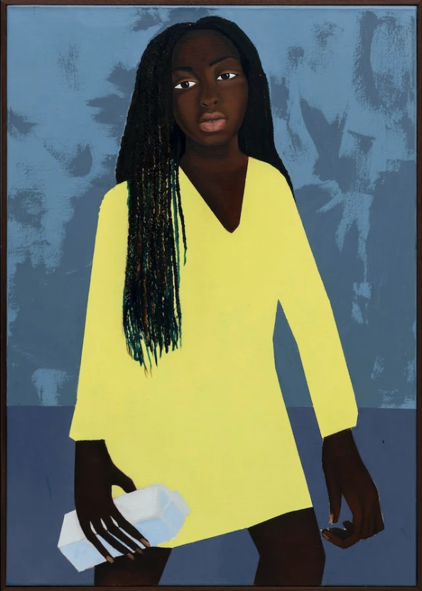 Apolonia Sokol, Bahia, 2022. Huile sur lin, 92 x 65 cm. Courtesy de l’artiste et The Pill