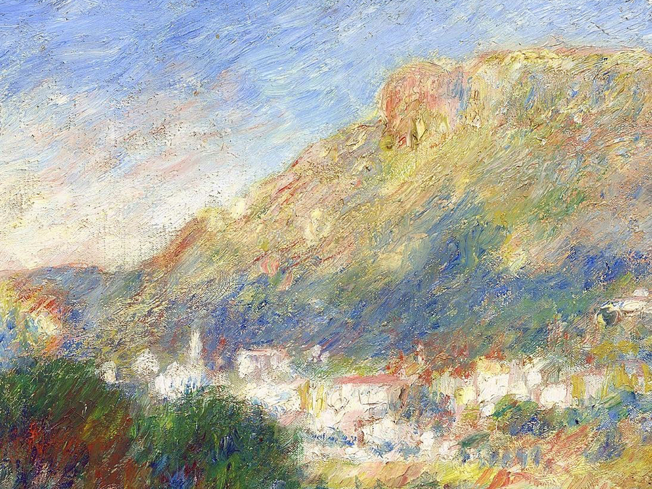 Auguste Renoir, Vue de Monte Carlo depuis la Cap Martin, National Gallery of Art, Washington