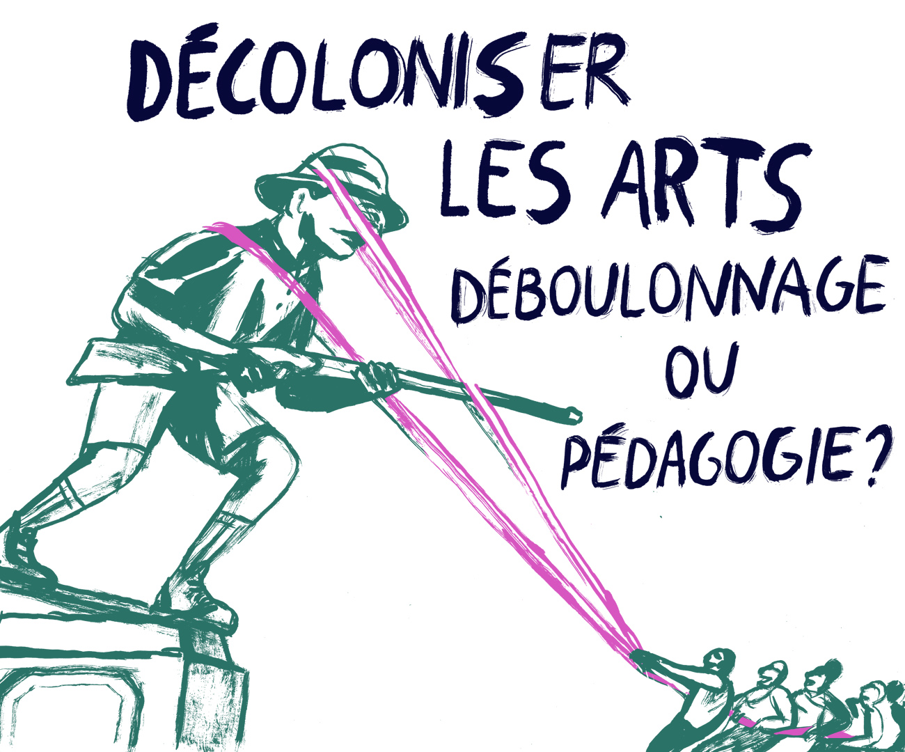 Décoloniser les arts : déboulonnage ou pédagogie ? © Benoît Guillaume