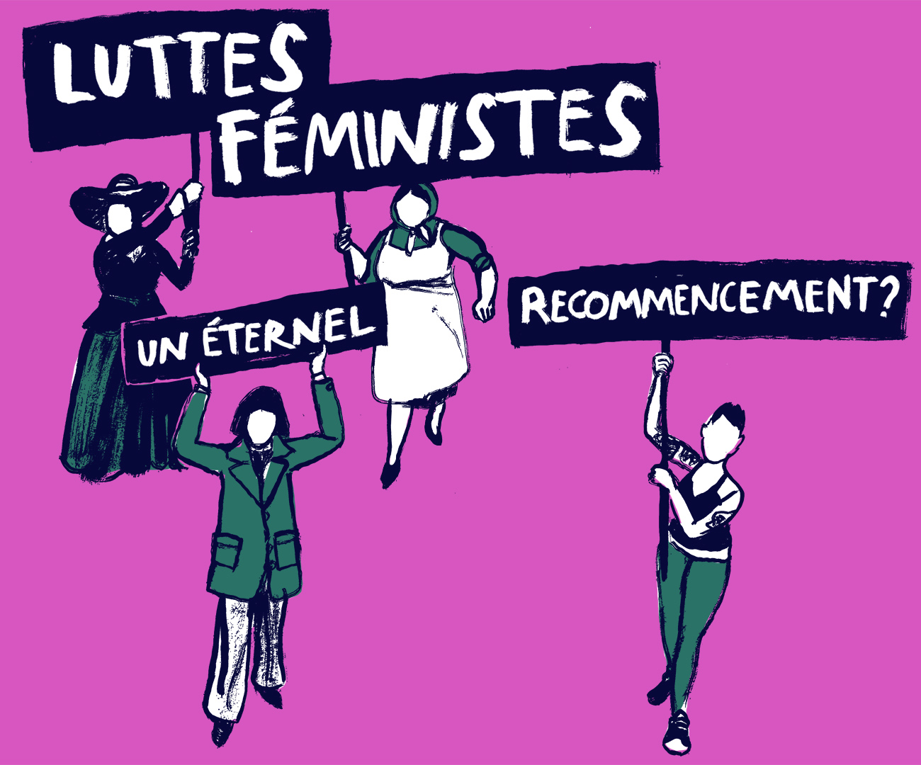 Luttes féministes, un éternel recommencement ? © Benoît Guillaume