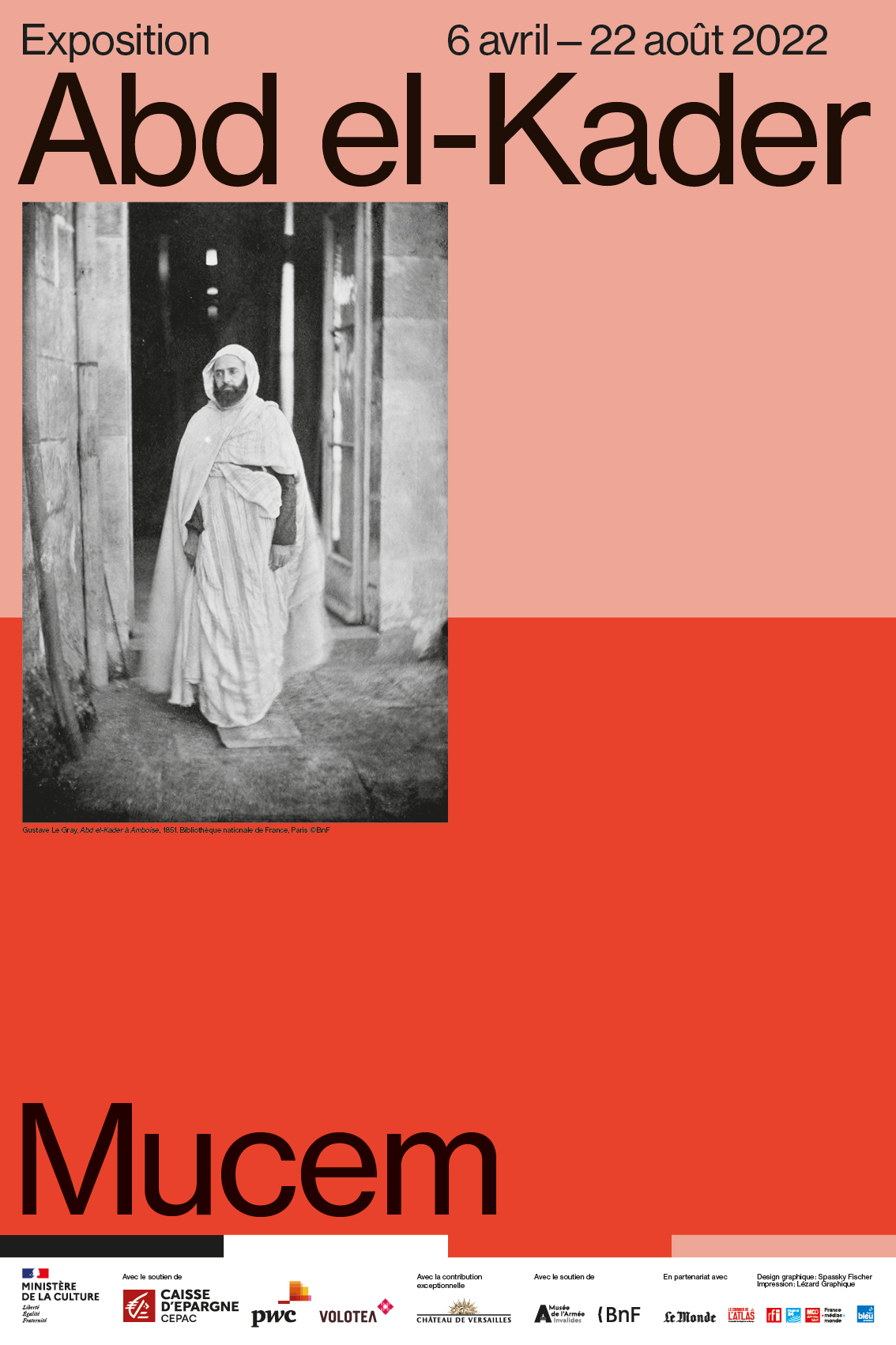Affiche de l'exposition Abd el-Kader