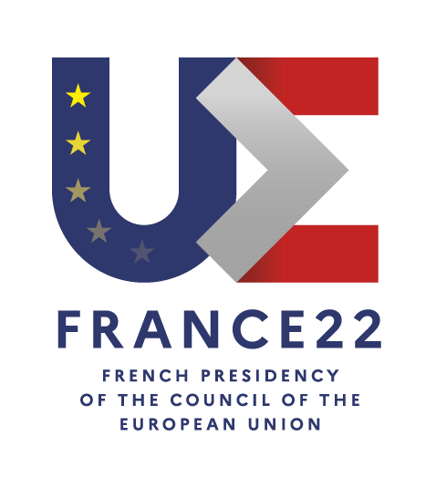 Logo de la Présidence Française de l'Union Européenne (PFUE) - Anglais