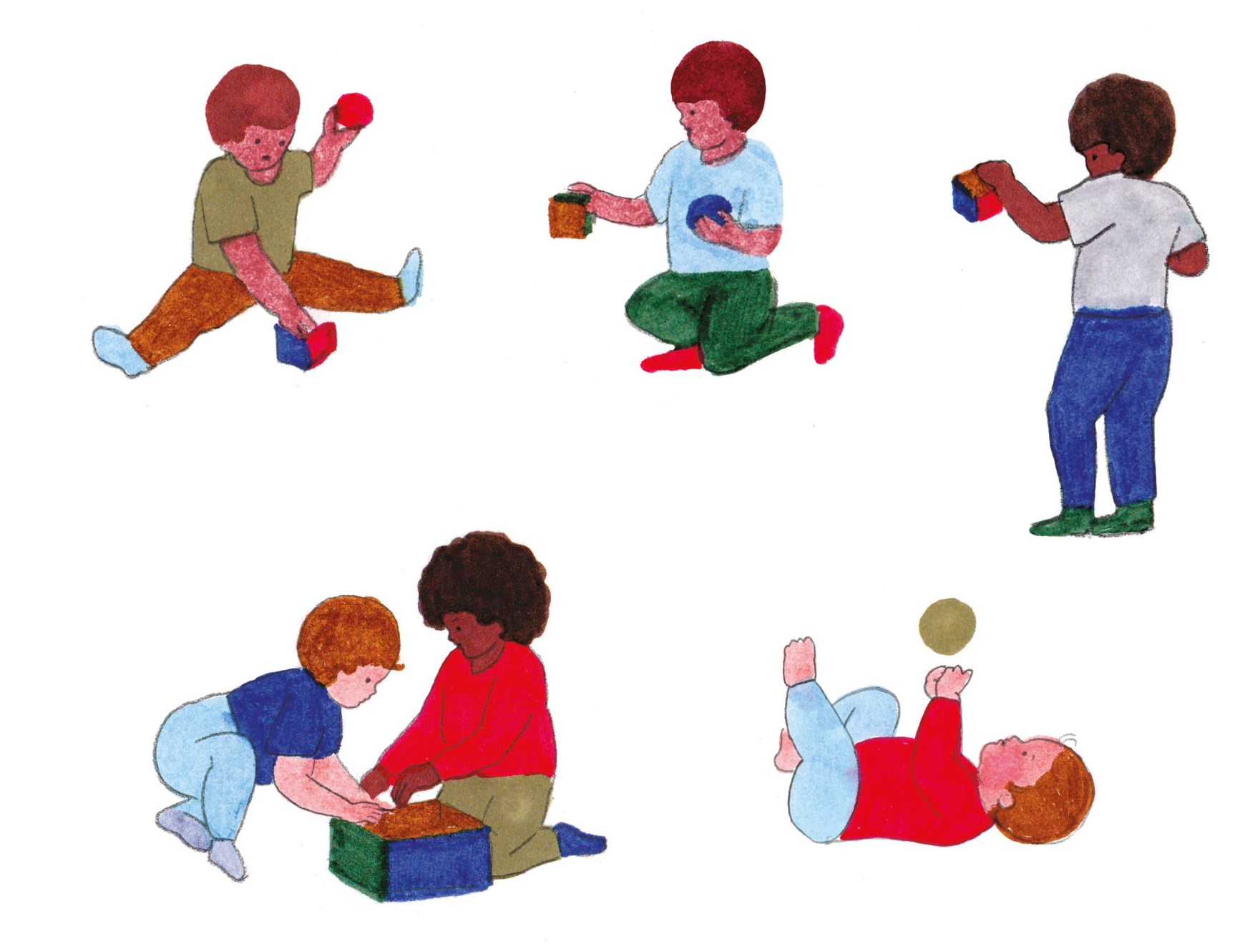 Petite enfance au Mucem, illustration © Fanny Dreyer, Mucem