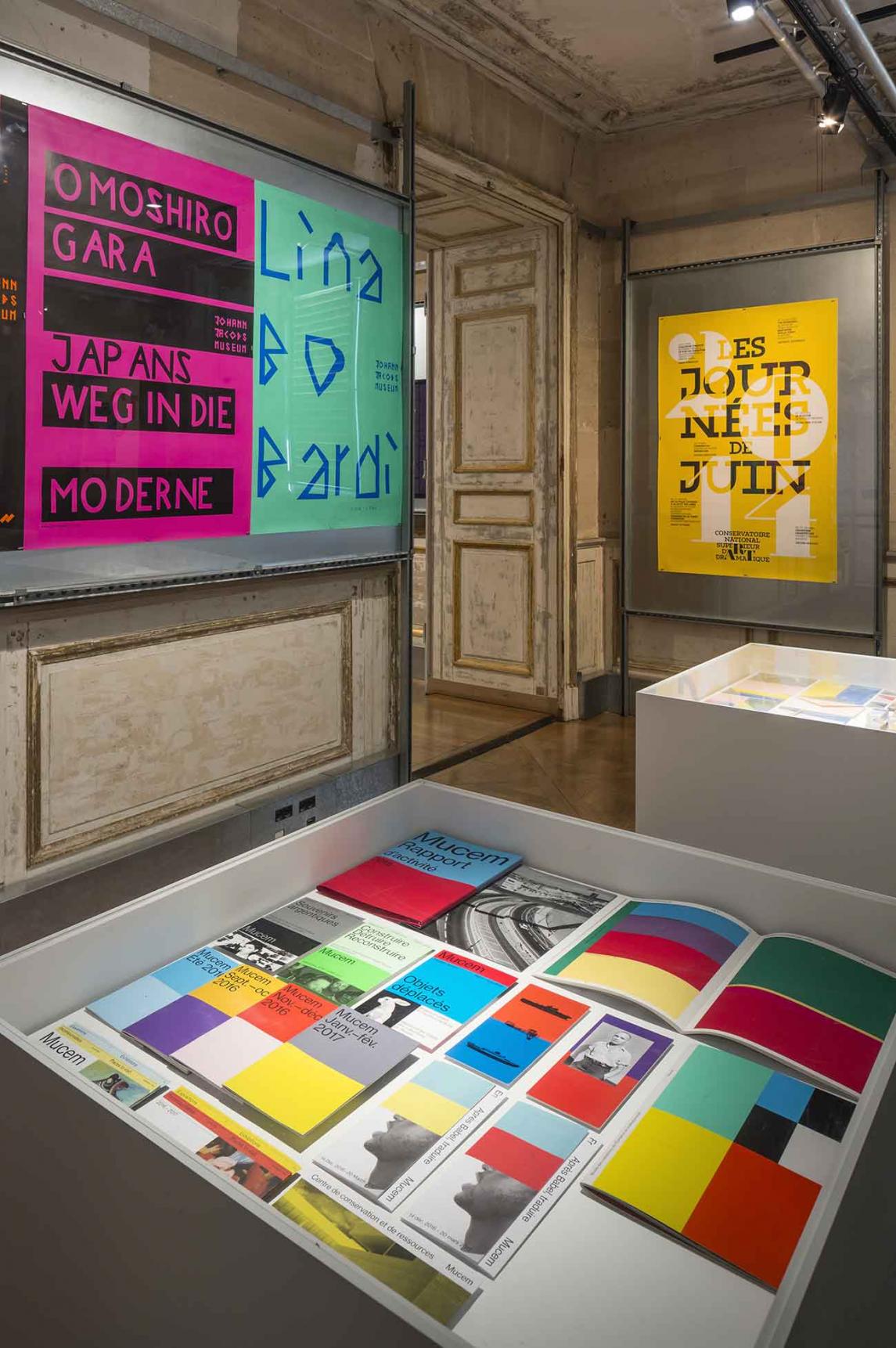 Musée des Arts décoratifs, Paris, exposition "Design graphique - Acquisitions récentes" © Luc Boegly