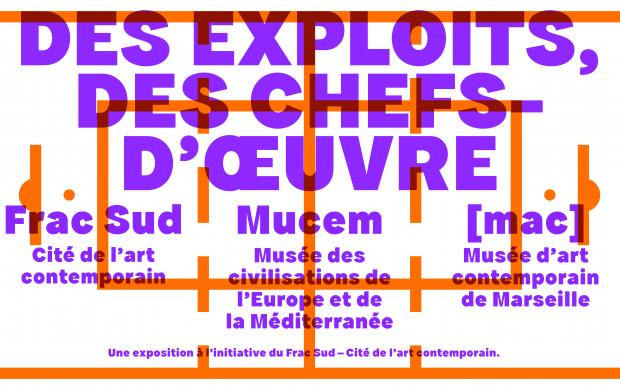 Visuel Des exploits, de chefs-d'oeuvre / conception graphique Solie Morin
